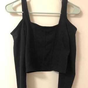 Hollister Shoulder Cutout Tee